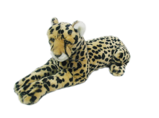 Mooie Goudgele Cheeta liggend knuffel  42 cm kopen