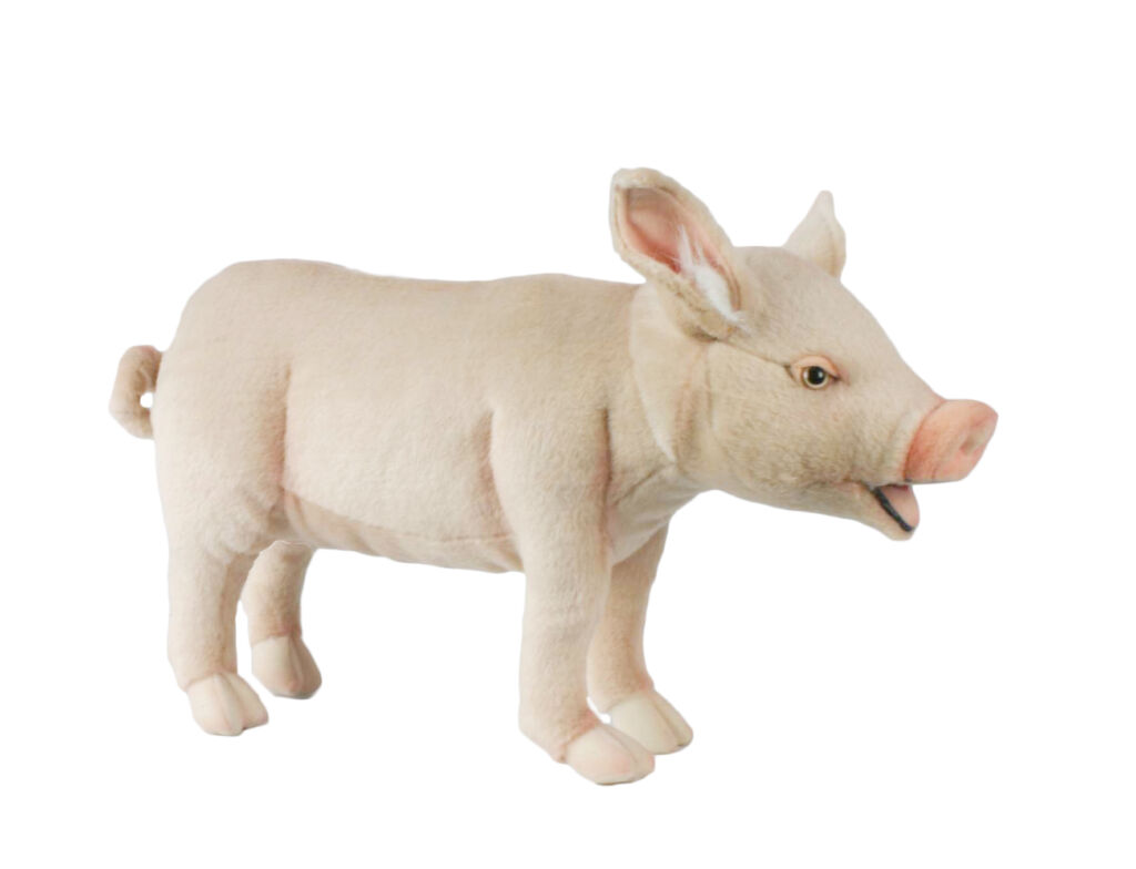 Hondenspeelgoed Pluche Oinkers het Varken - Roze
