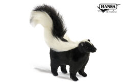 Mooie Stinkdier zwart/wit  34 cm kopen