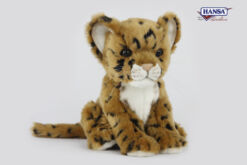 Mooie Goudgele Cheeta liggend knuffel  42 cm kopen