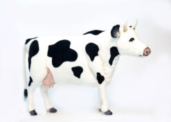 Mooie XL Friese koe Zwart / Wit  decoratie 119 cm kopen