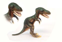 Mooie Groen/bruine Tyrannosaurus knuffel  34 cm kopen