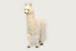 Mooie XL Witte Alpaca wit zonder accs. decoratie  165 cm kopen