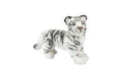 Mooie Witte Bengaalse tijger staand textiel knuffel  40 cm kopen