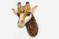 Mooie Licht bruine Giraffe hoofd knuffel  35 cm kopen