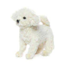 Mooie Witte Bichon hond knuffel  21 cm kopen