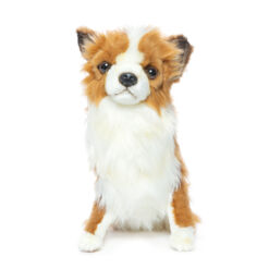 Mooie Roodbruine Chihuahua zittend knuffel  31 cm kopen