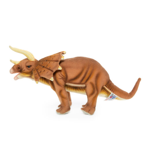 Mooie Roodbruine Triceratops knuffel  43 cm kopen
