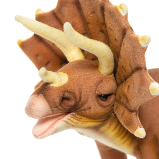Mooie Roodbruine Triceratops knuffel  43 cm kopen