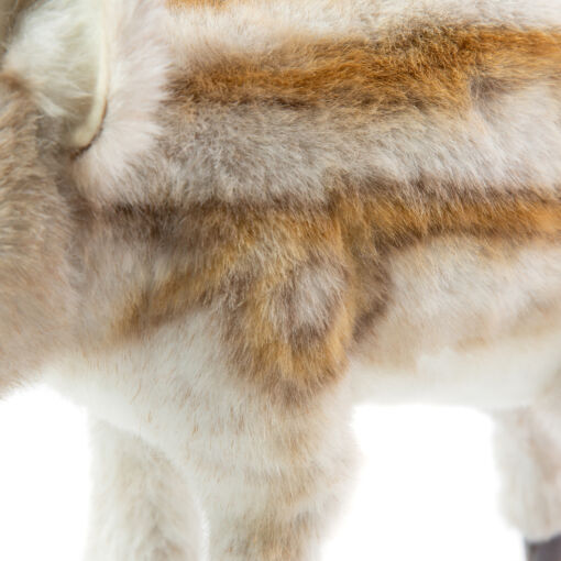 Mooie Bruine Wild zwijn jong staand knuffel  33 cm kopen
