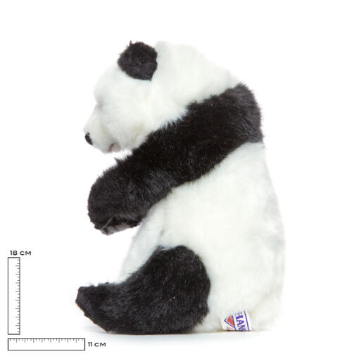 Mooie Panda zittend Zwart / Wit knuffel 20 cm kopen