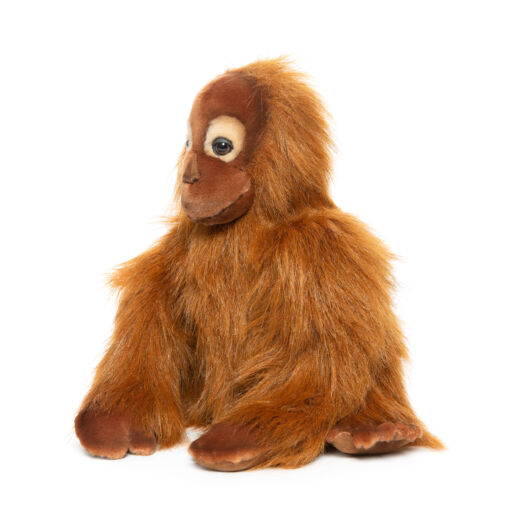 Mooie Roodbruine Orang-oetan jong knuffel  27 cm kopen
