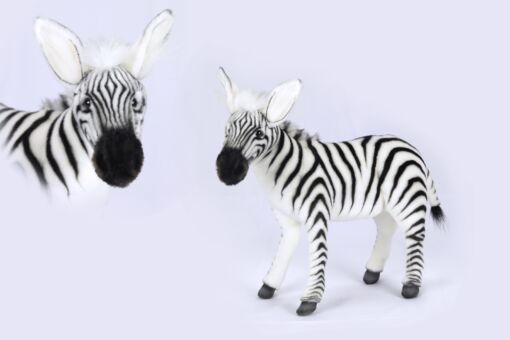 Mooie Wit / zwarte Zebra knuffel  46 cm kopen