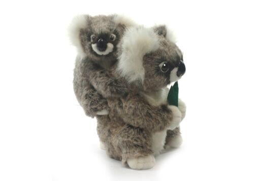 Mooie Witte Koala met jong knuffel 28 cm kopen