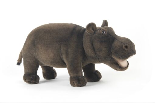 Mooie Grijze Nijlpaard knuffel  46 cm kopen