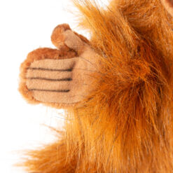 Mooie Roodbruine Orang-oetanjong handpop knuffel  25 cm kopen