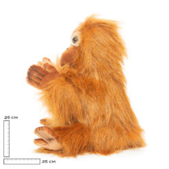 Handgemaakte aap knuffel 25 cm