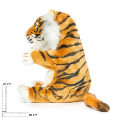 Sprekend lijkende tijger handpop