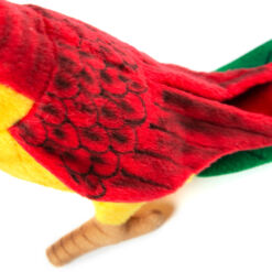 Papegaai knuffel rood / geel 37 cm kopen