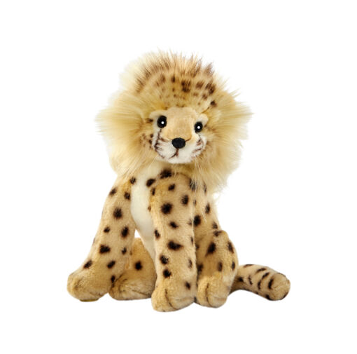 Mooie Beige Cheeta welp knuffel  18 cm kopen