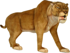 Mooie Animatronic Sabeltandtijger – 170 cm L. kopen